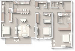 3 bedroom apartment